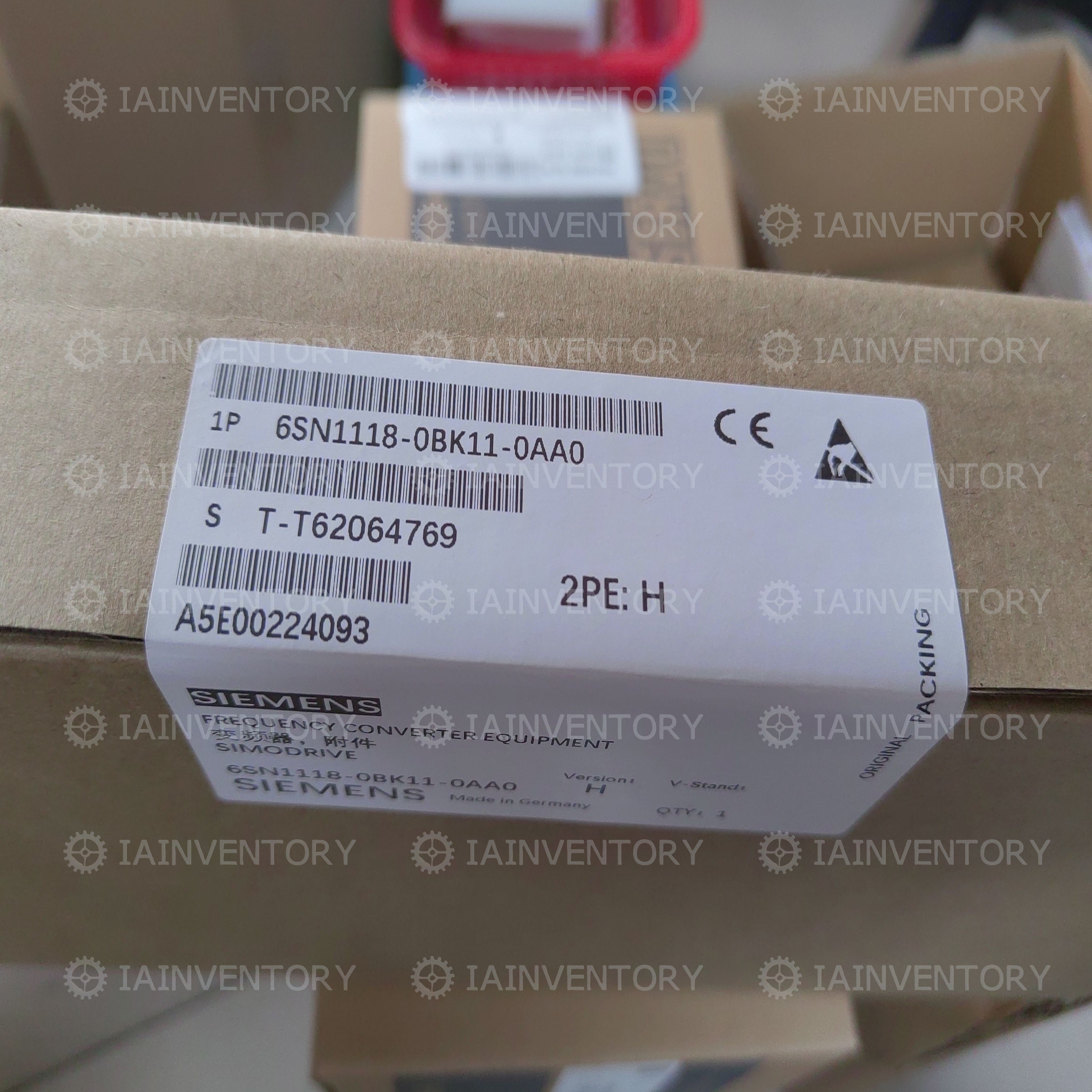 SIEMENS 6SN1118-0BK11-0AA0 SIMODRIVE VAN DORN