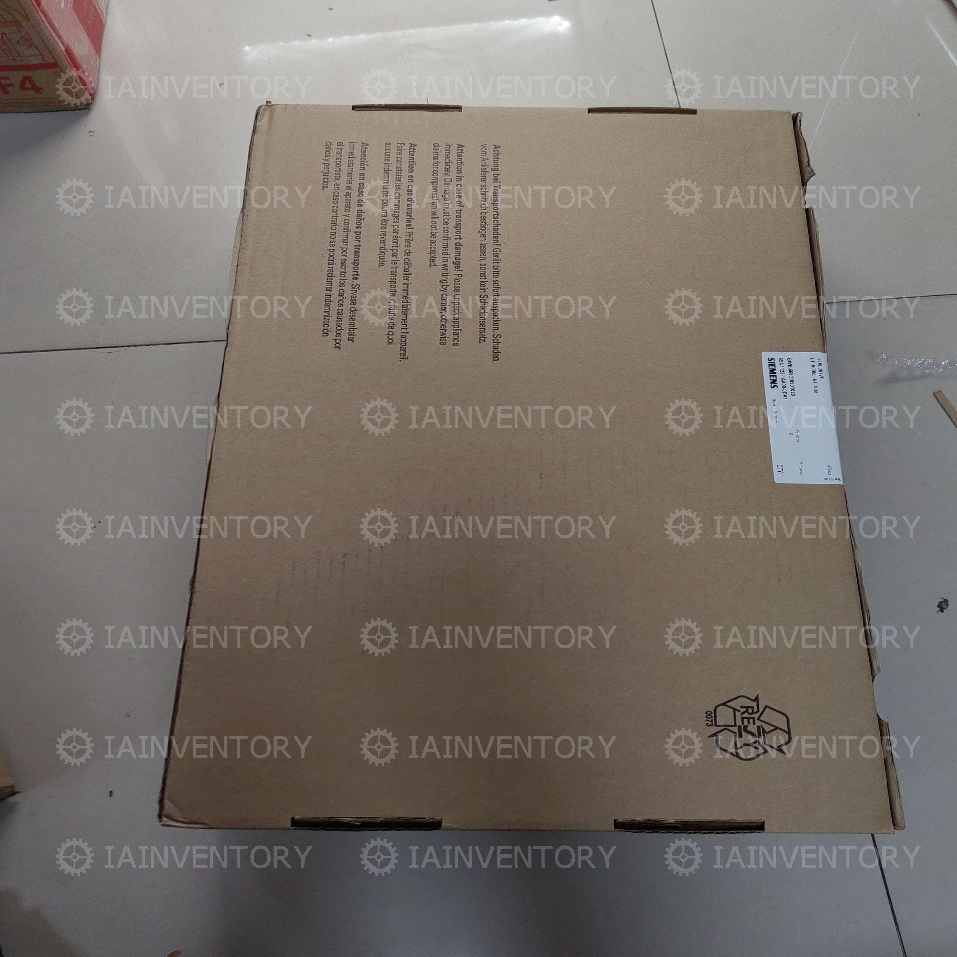 6SN1123-1AA00-0DA1 Siemens 6SN1 123-1AA00-0DA1 Power Module
