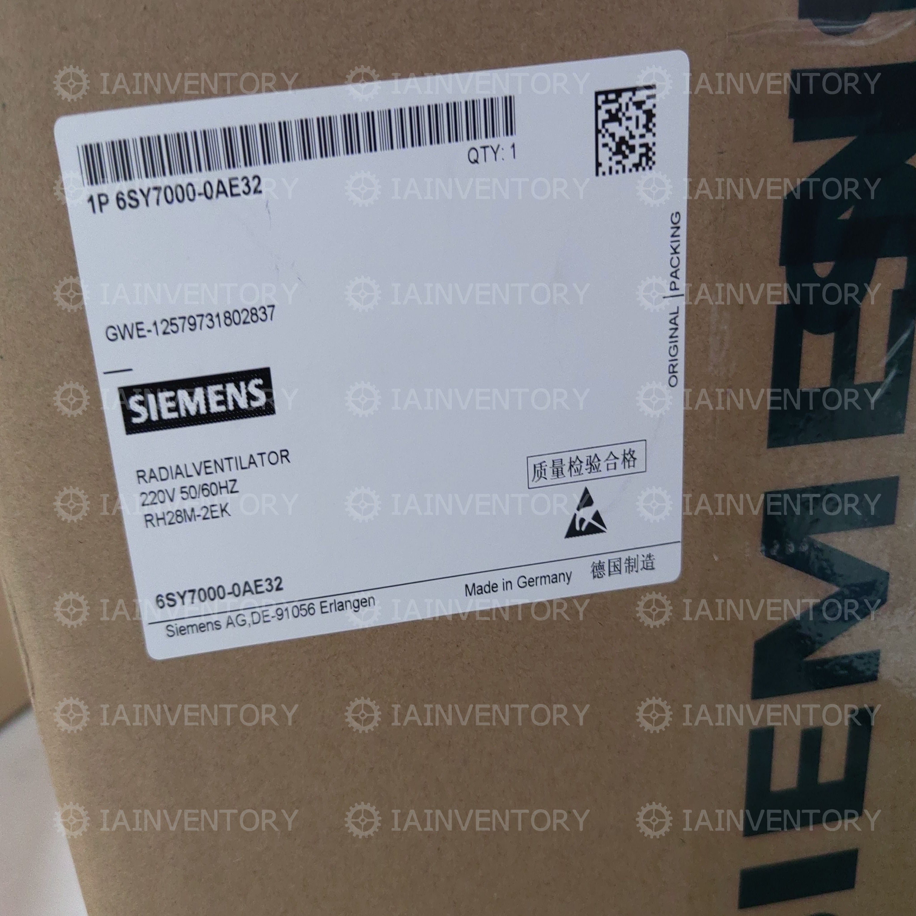 SIEMENS 6SY7000-0AE32