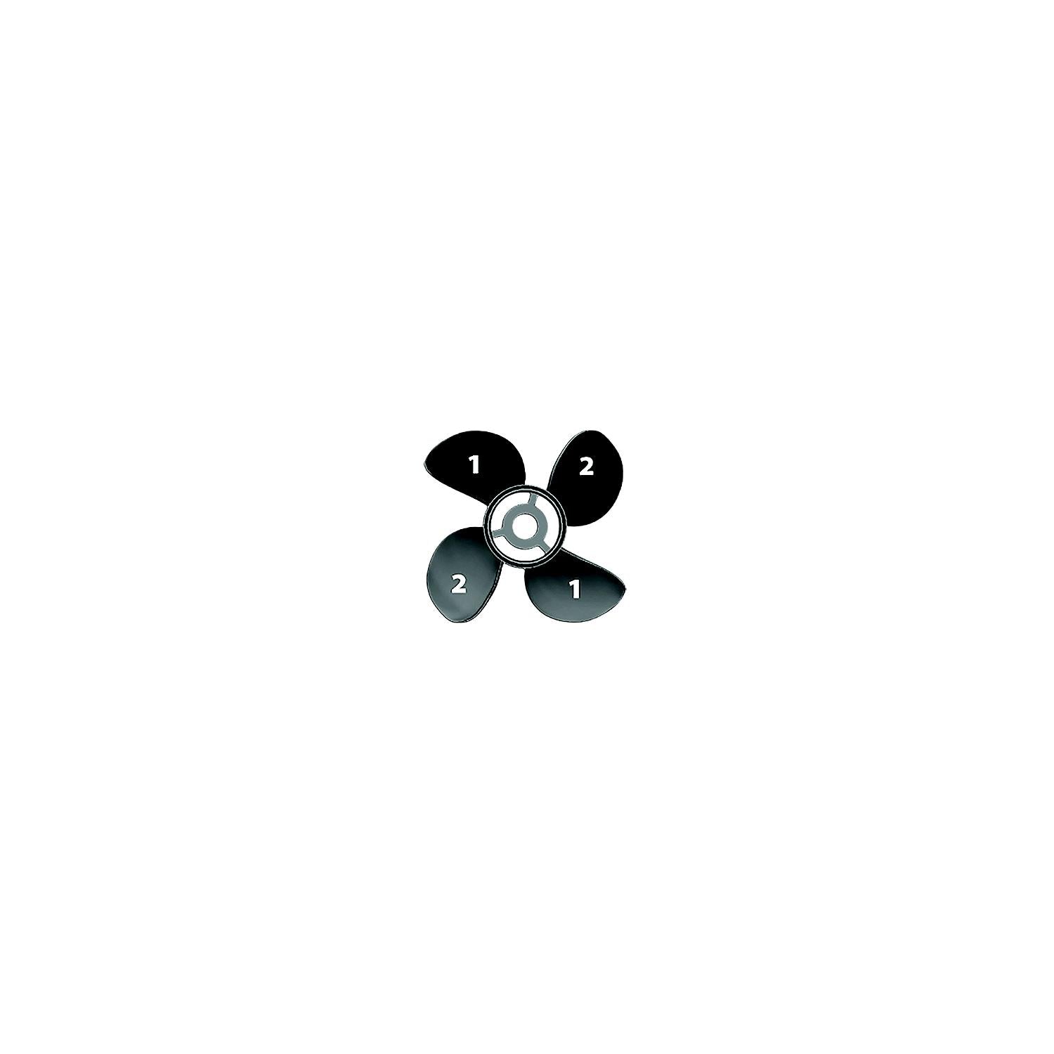 Turning Point Propellers 2150 1540 Hustler Propeller 15x15, 4-Blade Aluminum, LH Rotation
