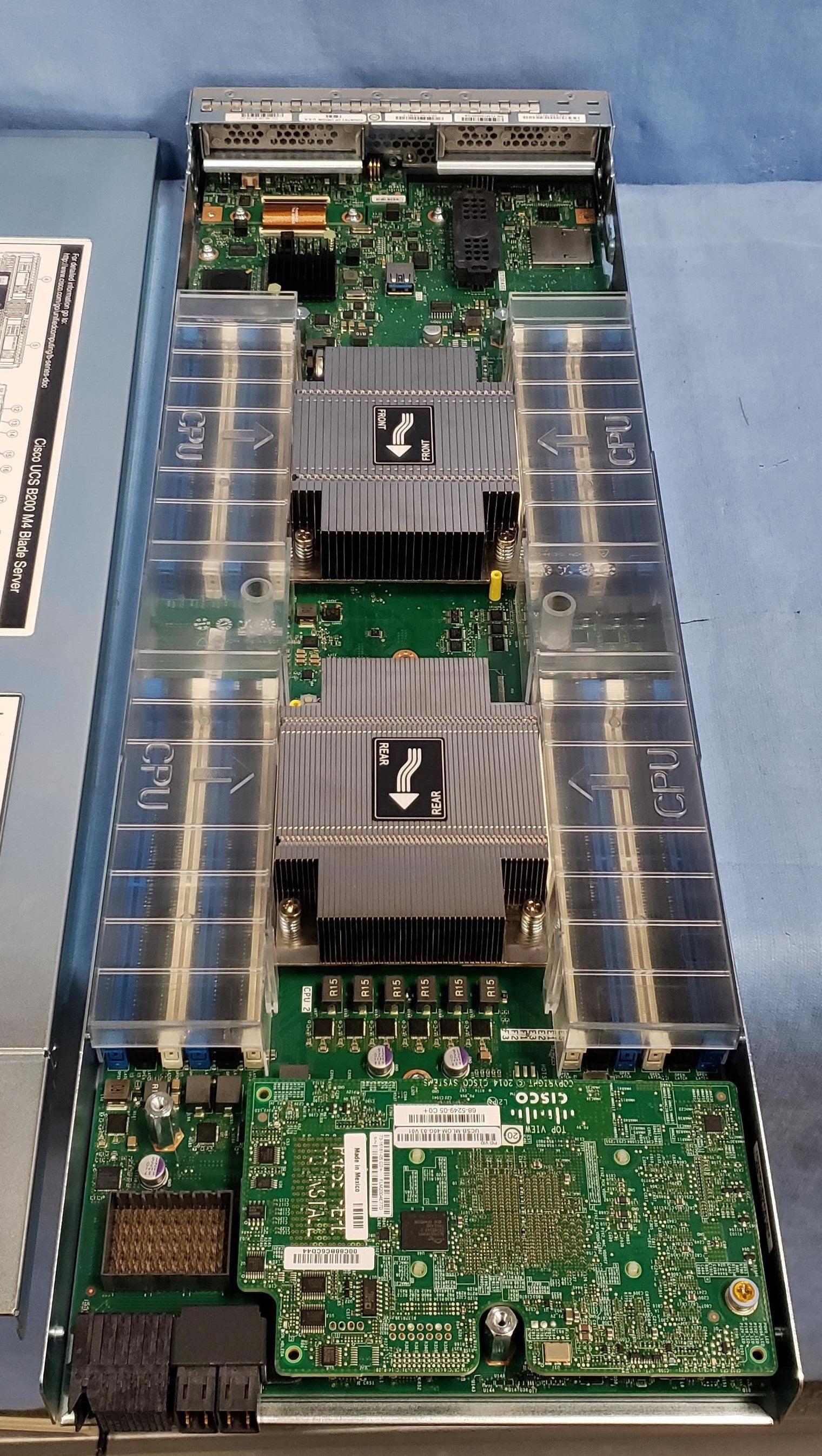 Cisco UCS B200 M4 Blade Server 2x 12 Core E5-2670v3 2.3GHz 24Core 192GB VIC 1340