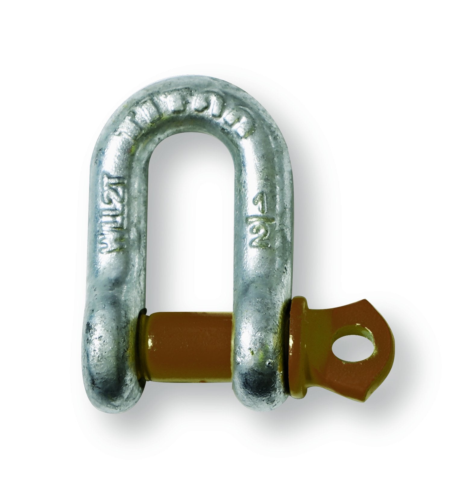 Titan Chain 10319063 Hot Galvanized D Shackle, 5/16"