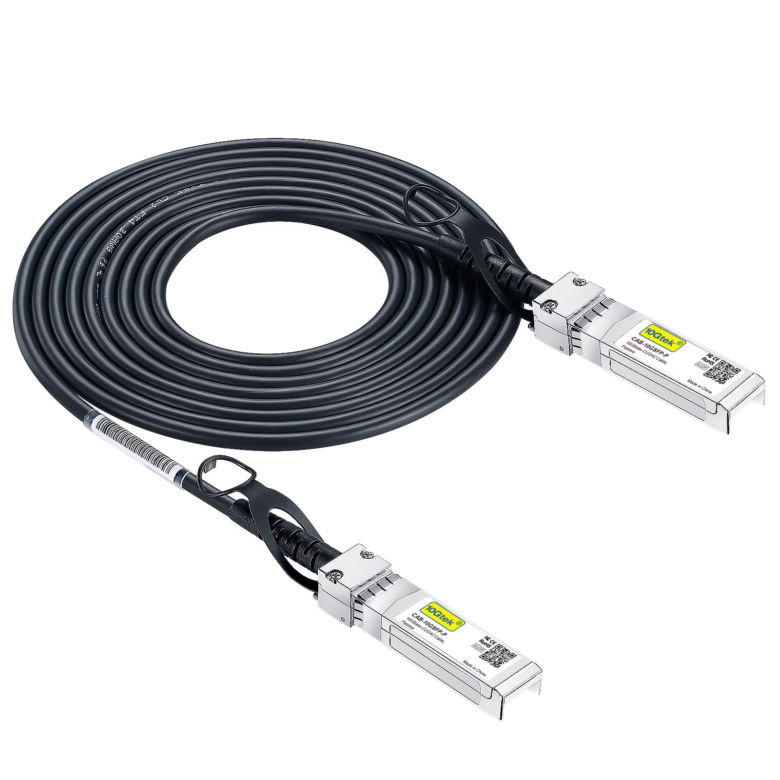 10Gtek SFP+ DAC Twinax Cable, Passive, Compatible with HP ProCurve J9283B, HP Aruba J9283D 3 Meter(10ft)