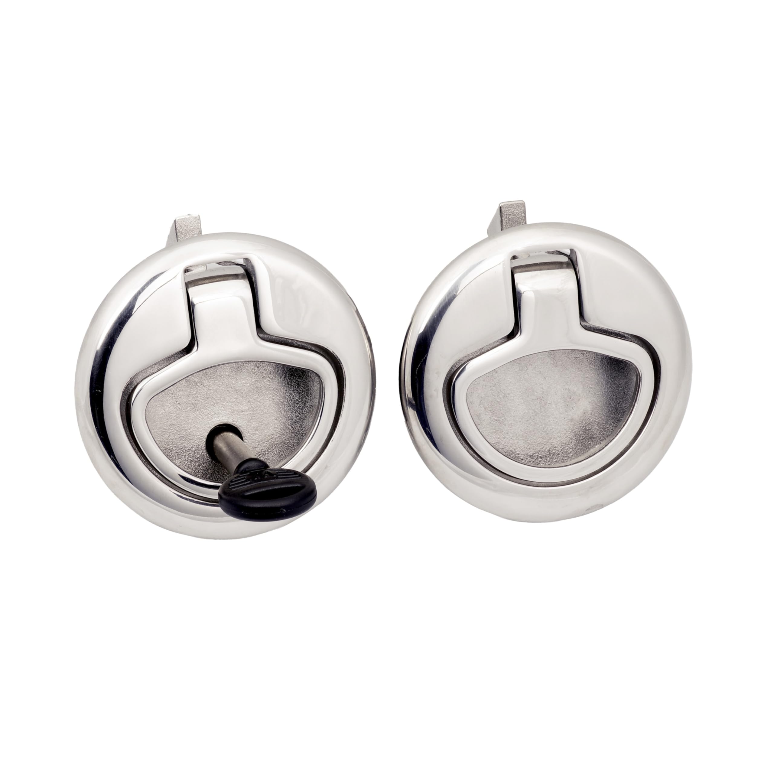 Whitecap S-0235C Compression Handle 316 Stainless Steel Non-Locking 3" OD