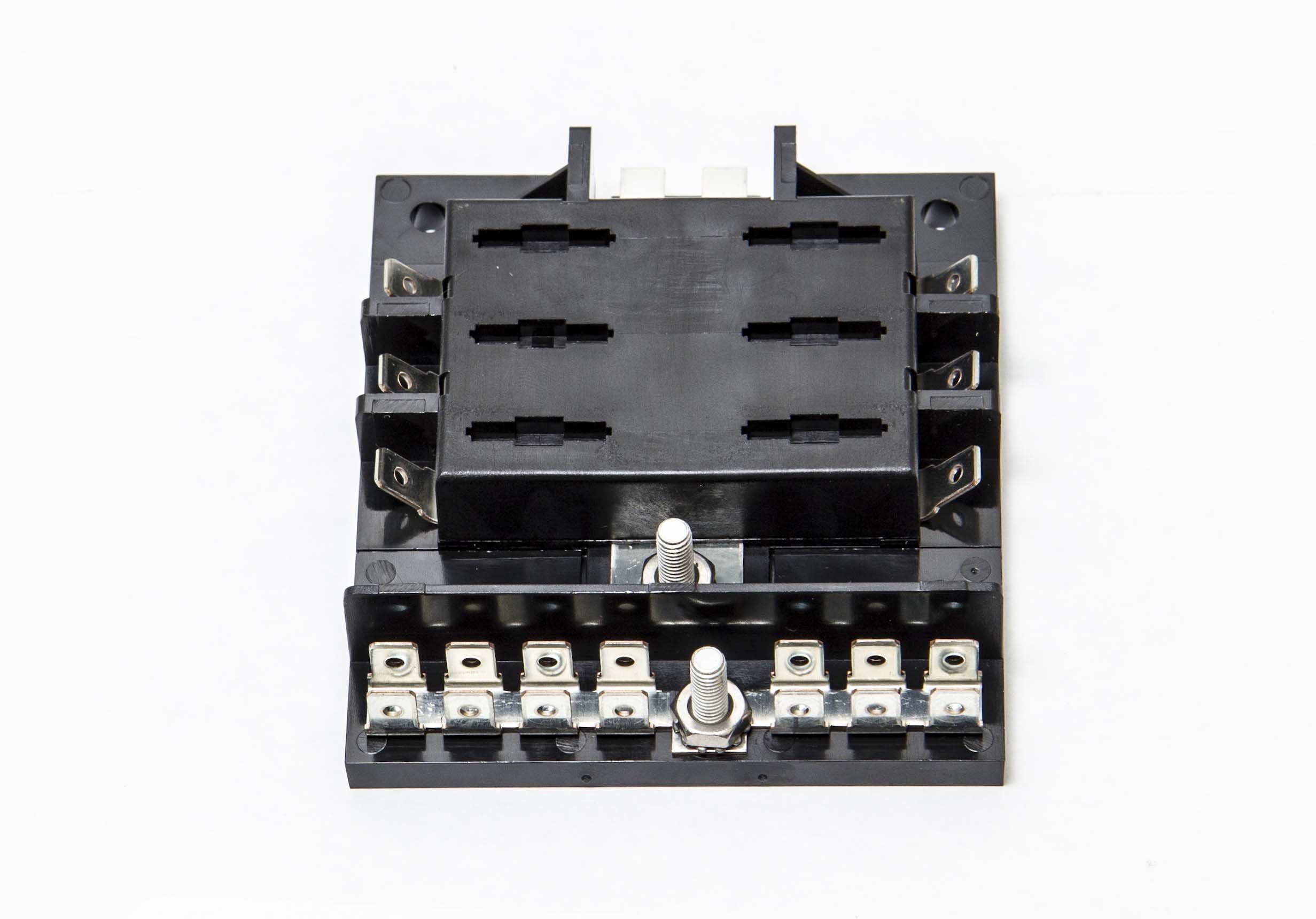 Sierra FS40420 6 Gang ATO/ATC Fuse Block with Ground Bar