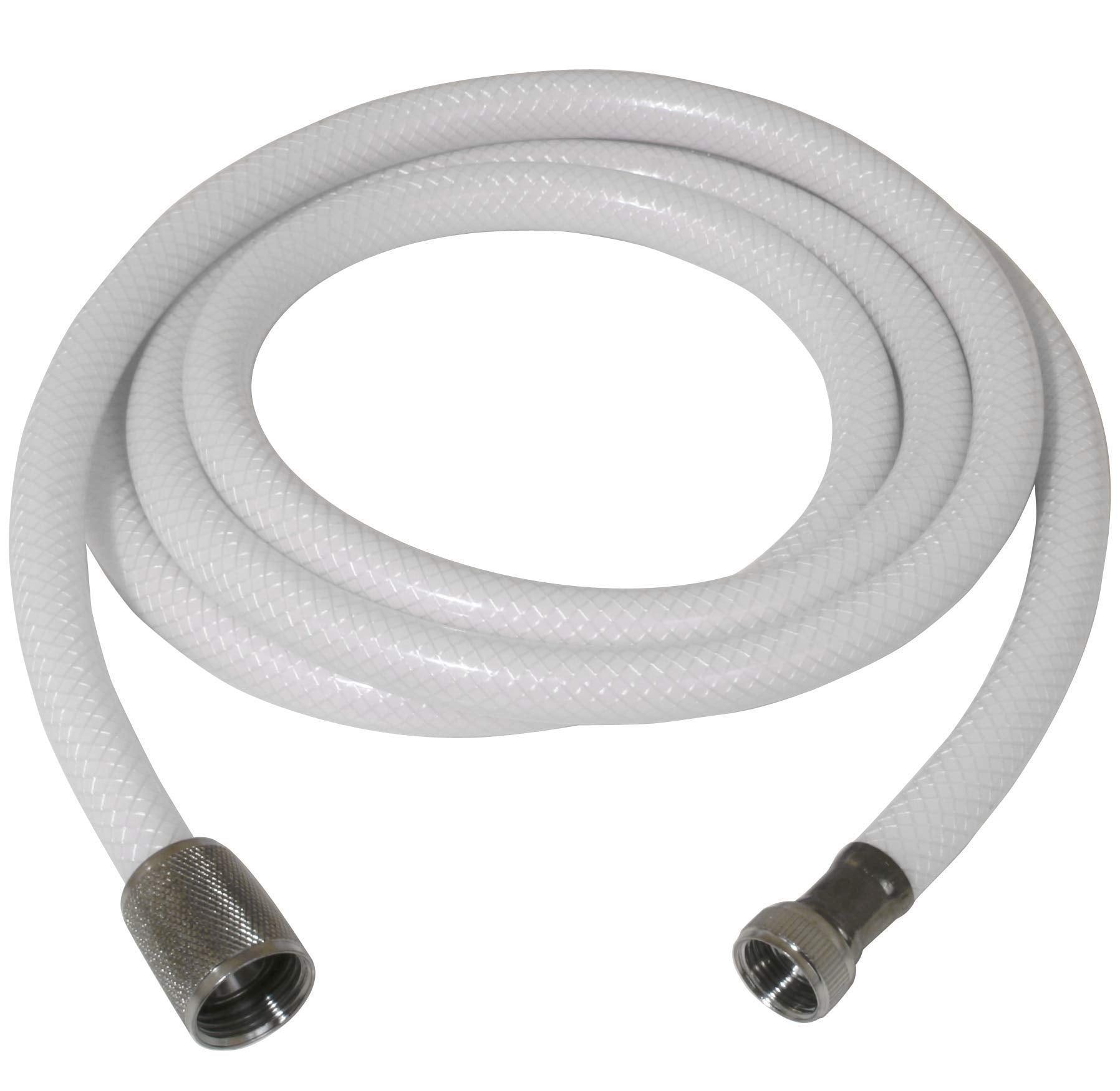 Scandvik 10290 6' White Nylon Hose For Straight Sprayer Handles