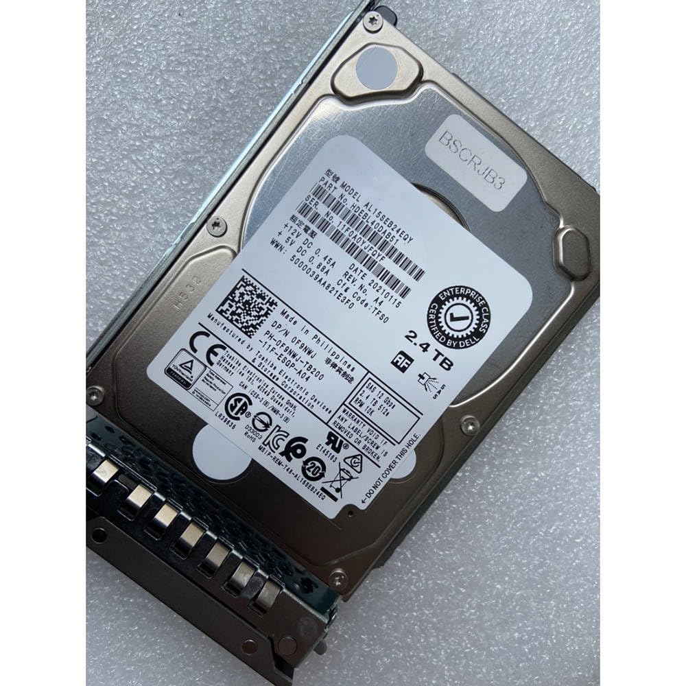 2.4TB for R730 R740 AL15SEB24EQY 2.4T 10K 2.5 0F9NWJ F9NWJ Server Hard Disk - aloinfousa.com