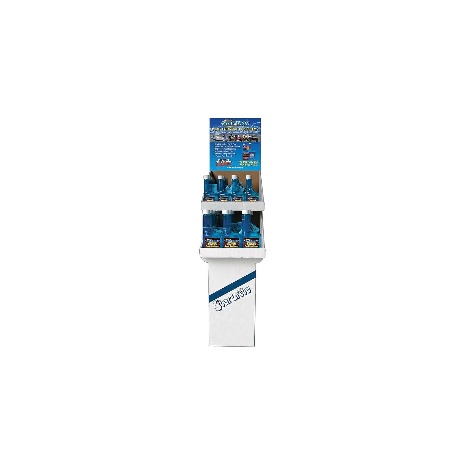 Star Brite 93637 Starbrite Star Tron Gas Additive Small Floor Marine Display