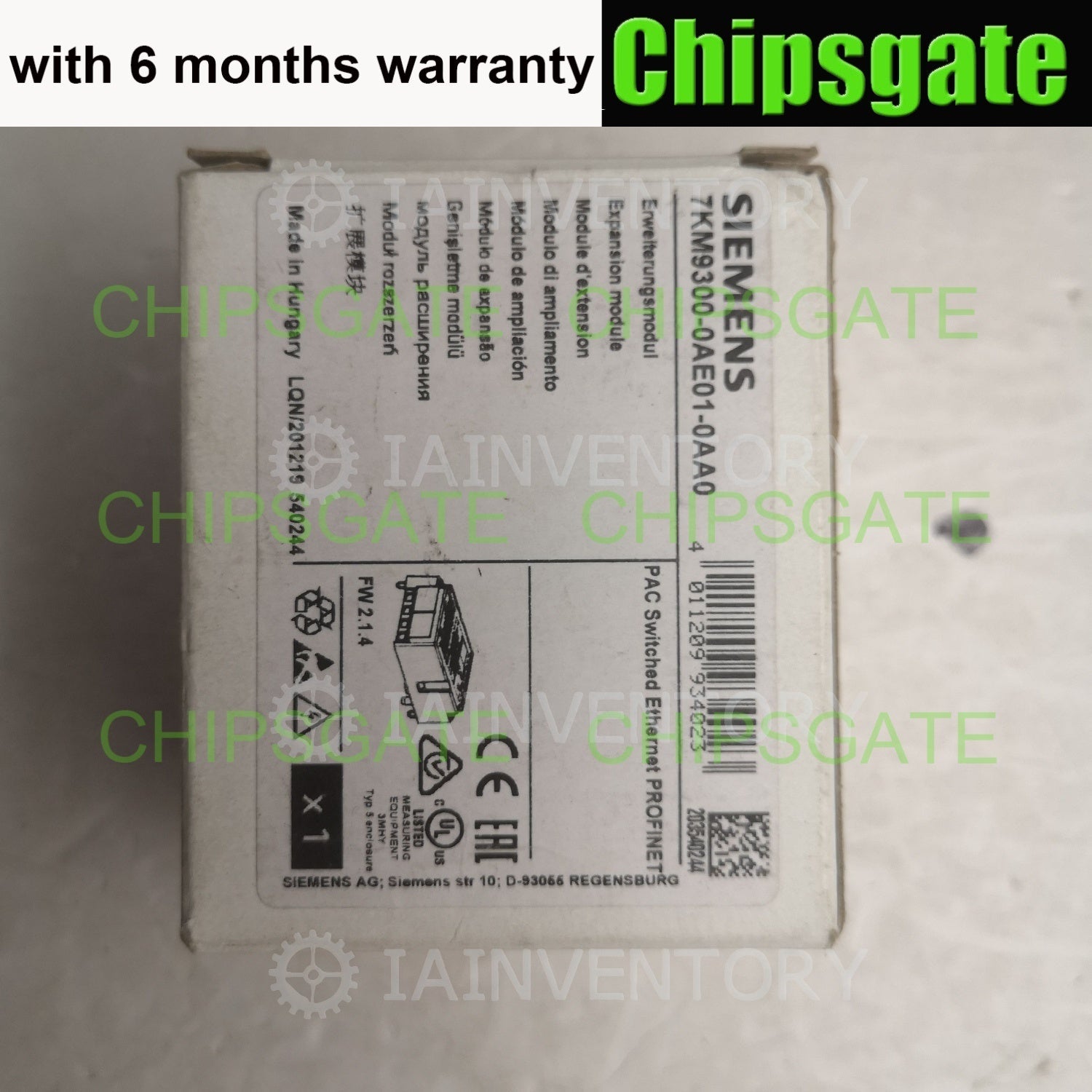 Siemens 7KM9300-0AE01-0AA0 PROFINET Extension 7KM9 300-0AE01-0AA0