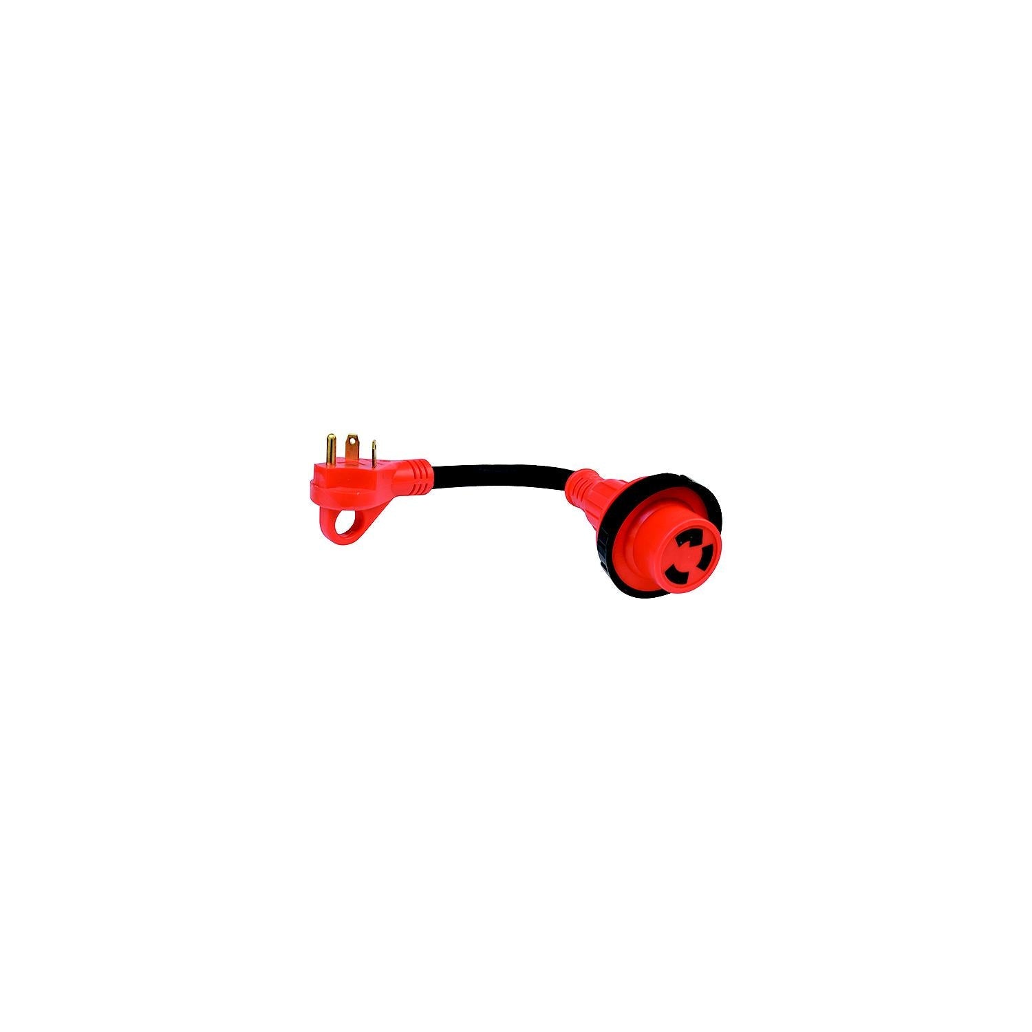 Valterra A10-3030HDVP Dogbone Style Mighty Cord Detachable 12" RV Adapter Cord, w/ Handle