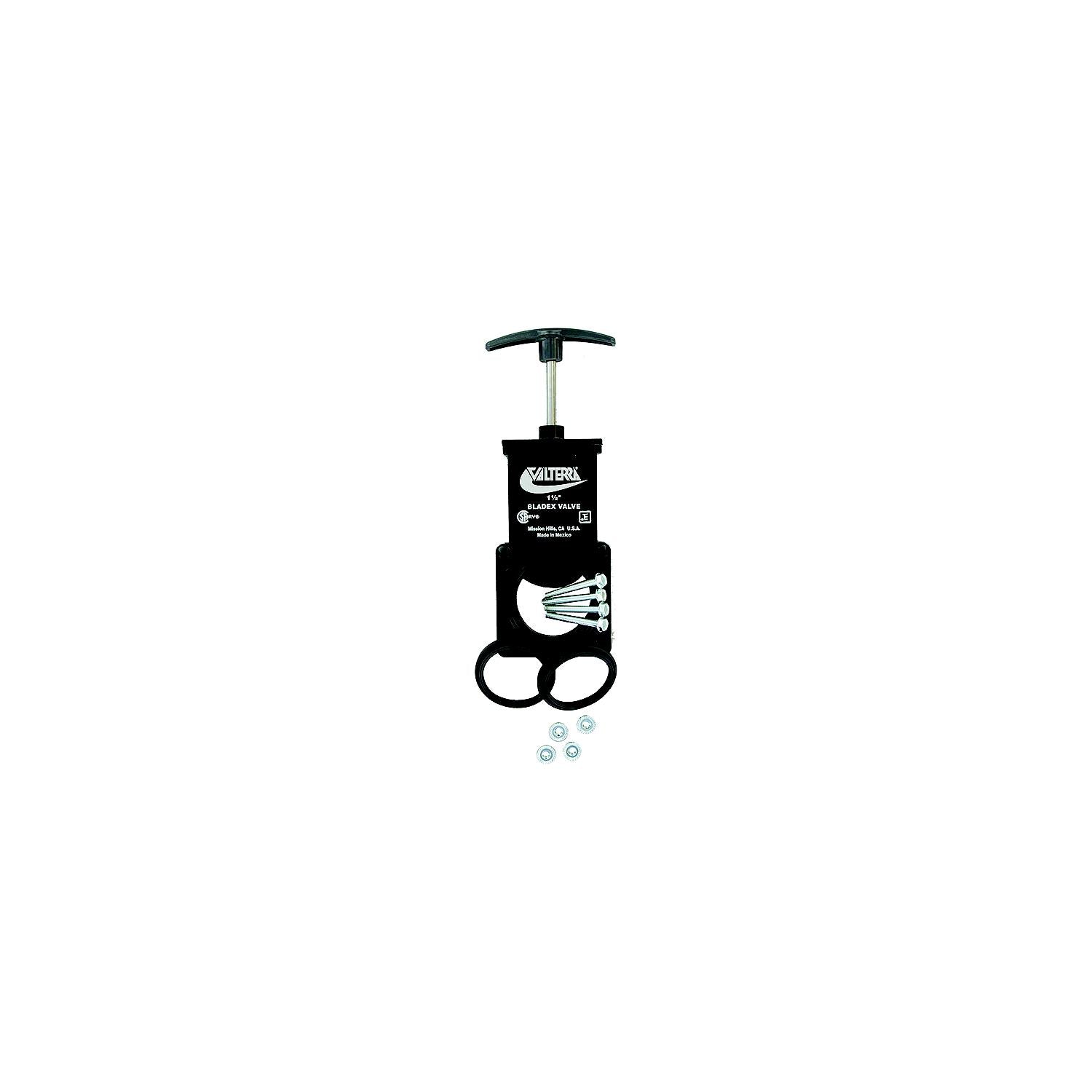 Valterra T1003VP Bladex Waste Valve W/Plastic Handle, 3"