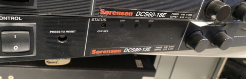 Sorenson DCS18-E DC Power Supply | Alo Tech Solutions