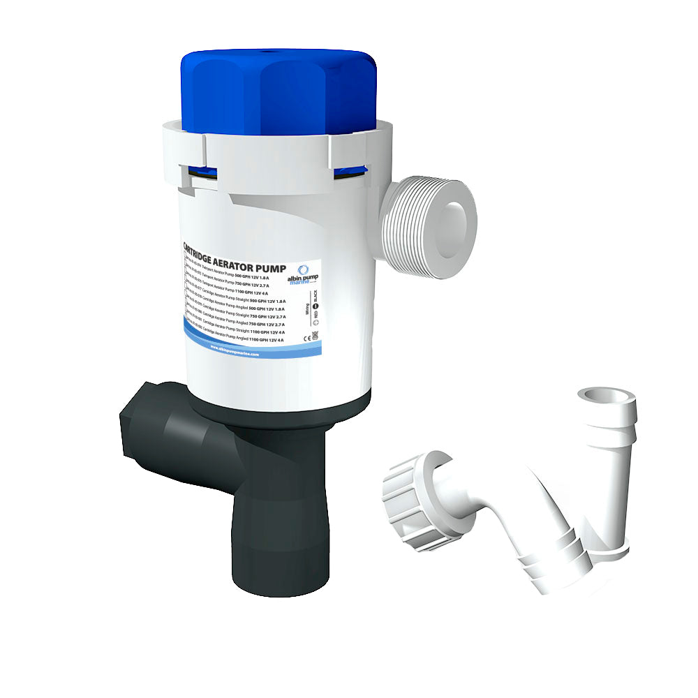 Albin Group Twinport Aerator Pump - 12V