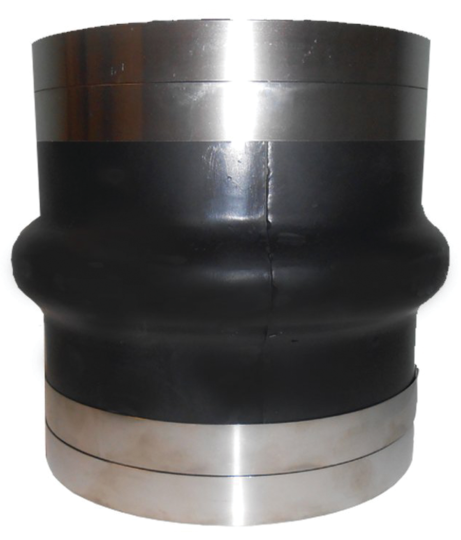 Trident Marine THH-5-S/S Trident Hump Hose w/T-Clamp, 5"