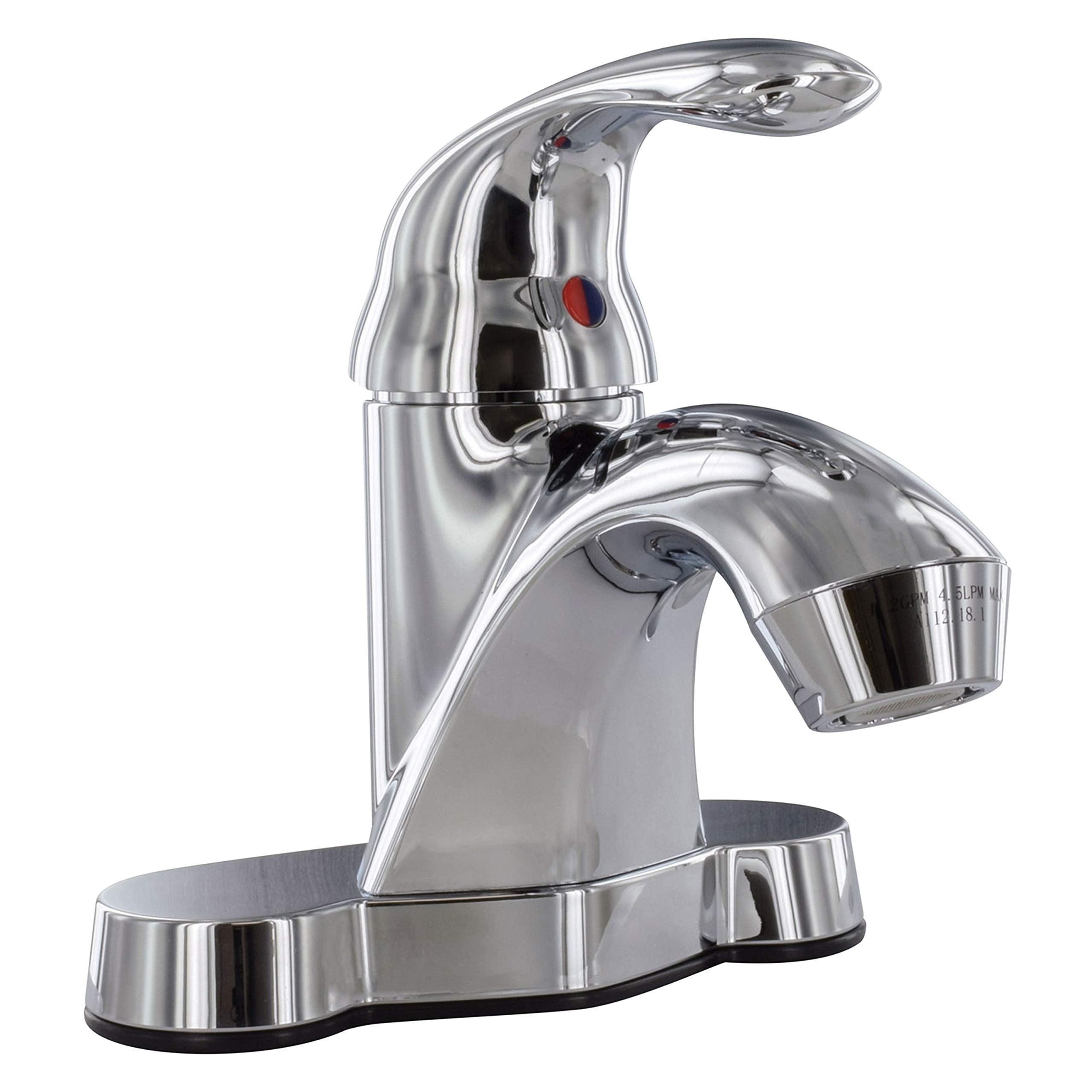 Valterra PF222305 Catalina Single Handle 4 Lavatory", Chrome