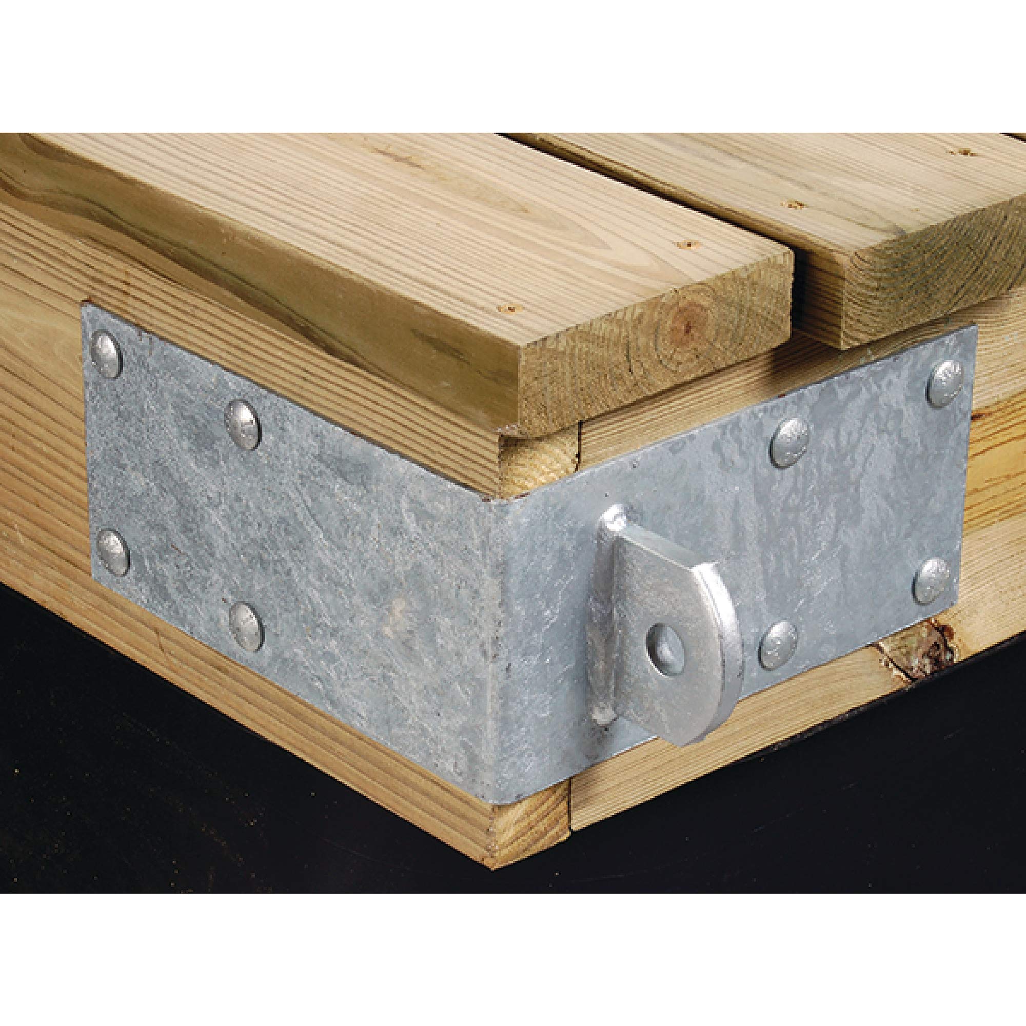 Tie Down Engineering 26418 Dock Hardware Outside Corner/Male 10"L x 5"H