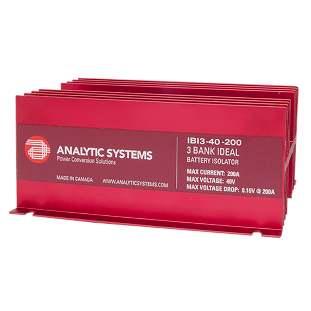 Analytic Systems 200A, 40V Ideal Battery Isolator