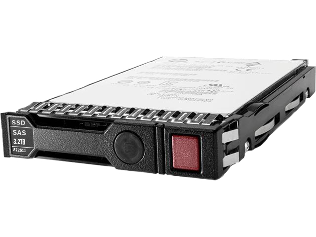 HPE 872386-B21 3.2TB 2.5in MLC DS SAS-12G SC Mixed Use G9 G10 SSD