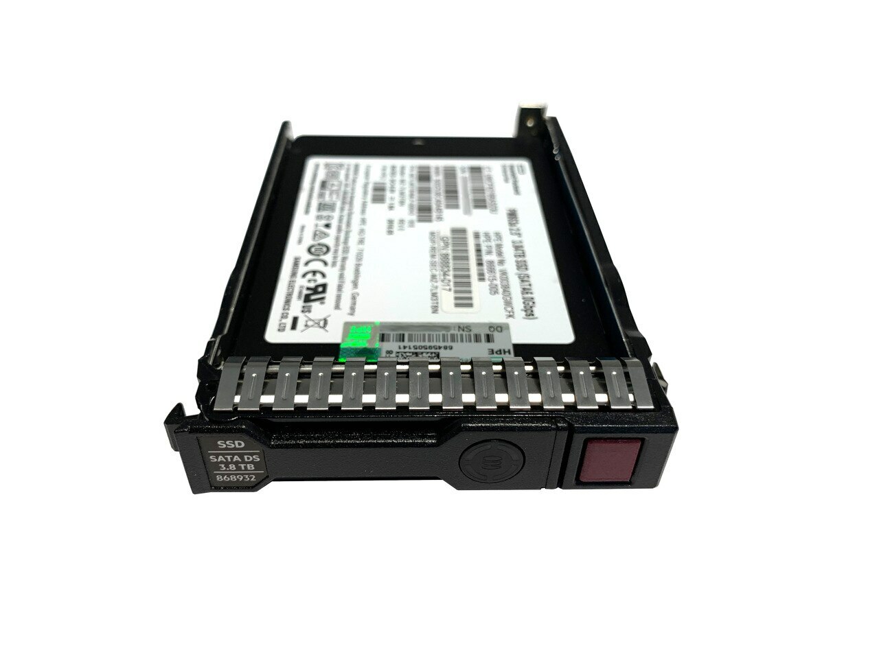 875330-H21 HPE 3.84TB SAS 12Gbps Read Intensive DS 2.5-inch Solid State Drive with Smart Carrier