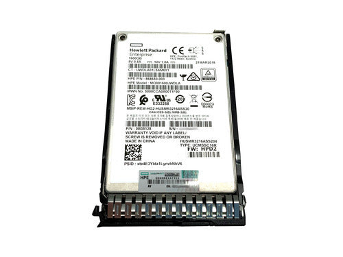875597-X21 HPE 1.6TB PCI Express NVMe Mixed Use 2.5-Inch Solid State Drive