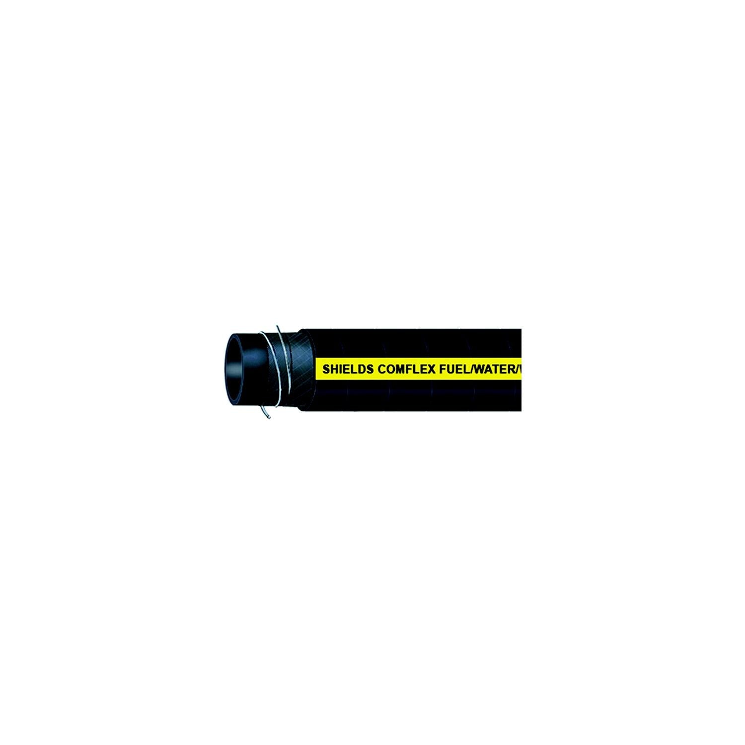 Shield 16-321-1004 Shields Marine Comflex Engine Wire Reinforced Hose, 75# Working Pressure