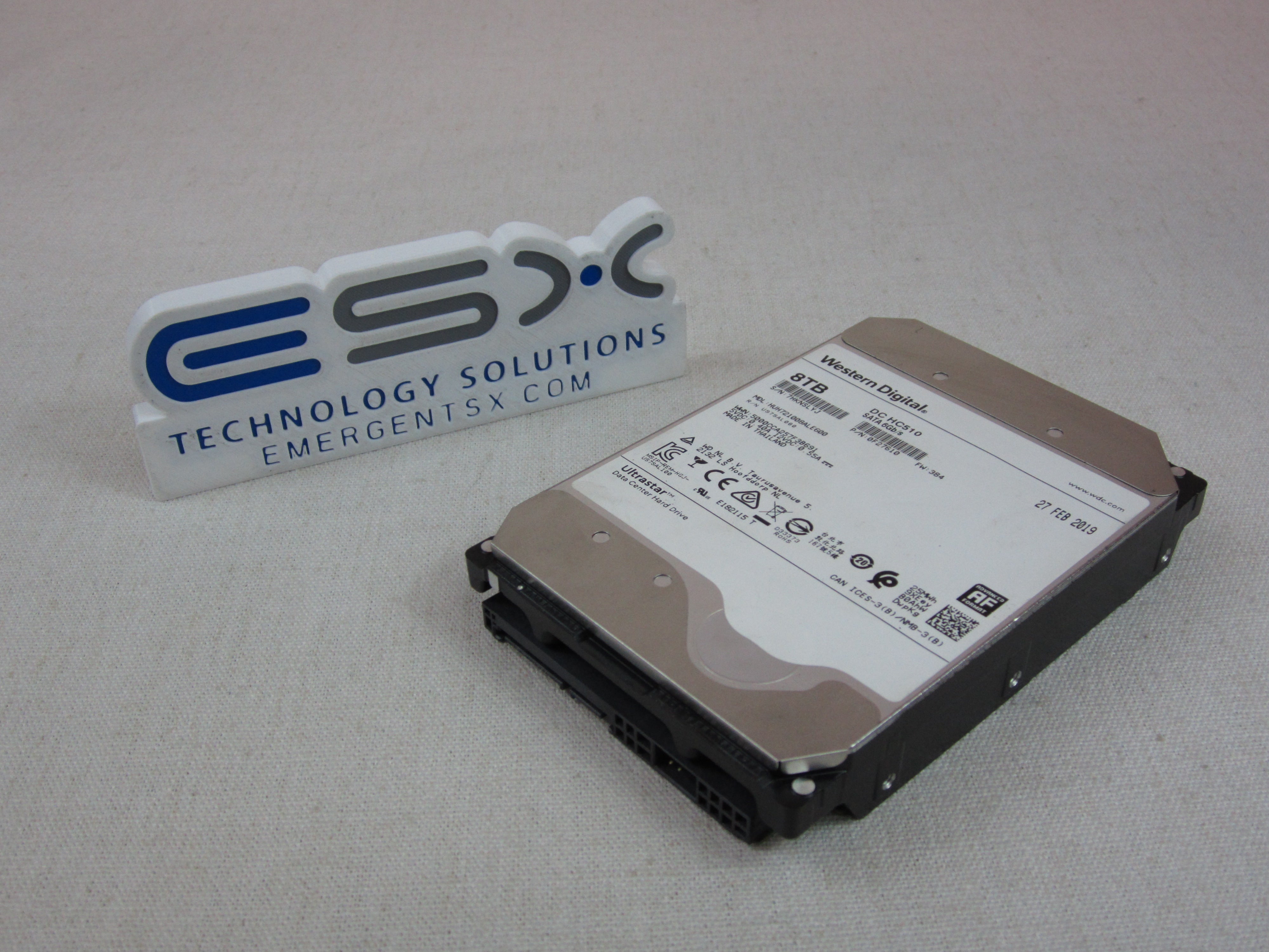 Western Digital HUH721008ALE600 C HC510 8TB 7.2k 6Gb/s 3.5" SATA Hard Drive