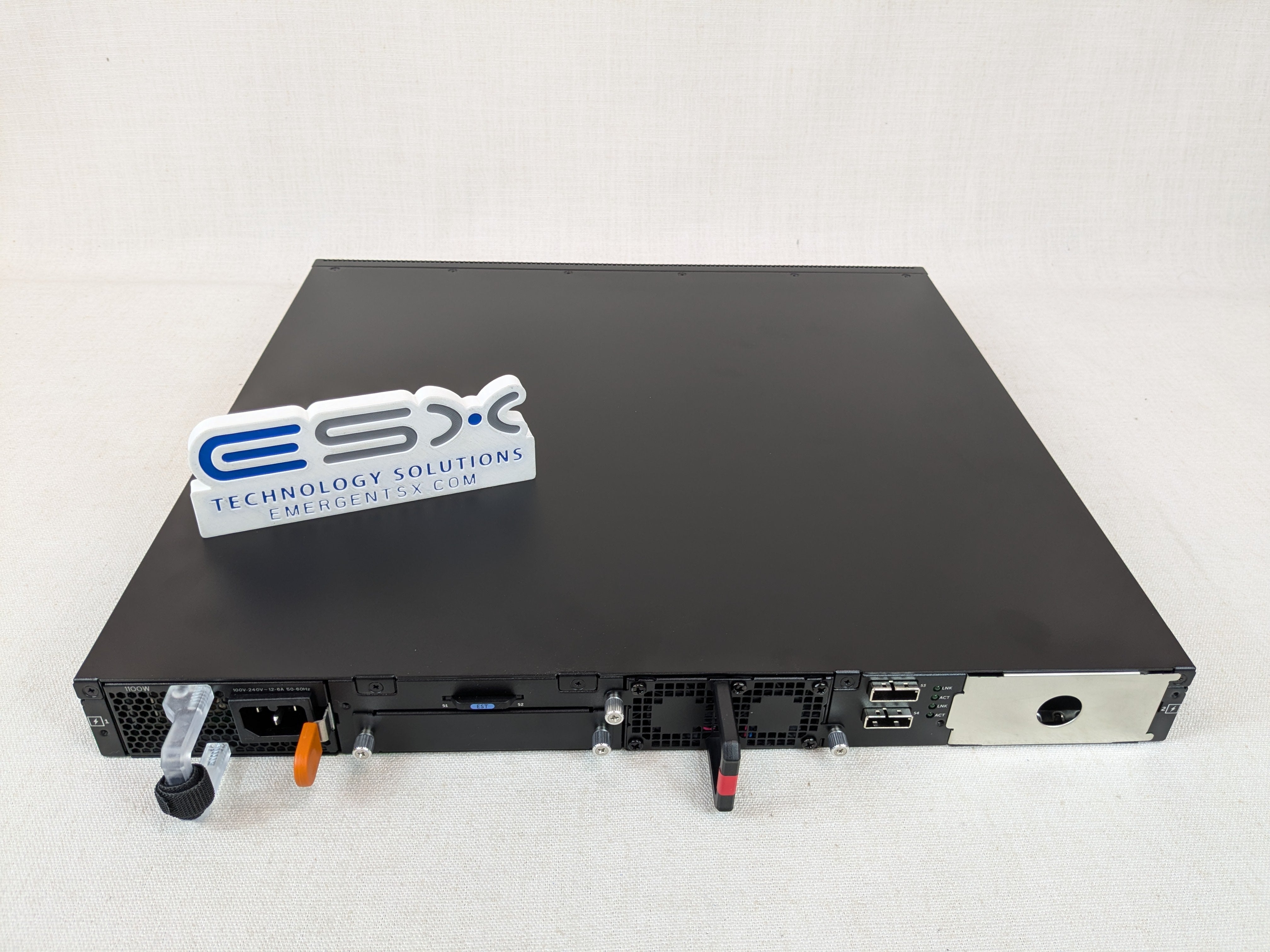 Dell Networking S3148P 48 Port 1GbE 1100W PoE+ 2x 10GbE SFP+ Switch 1x PSU