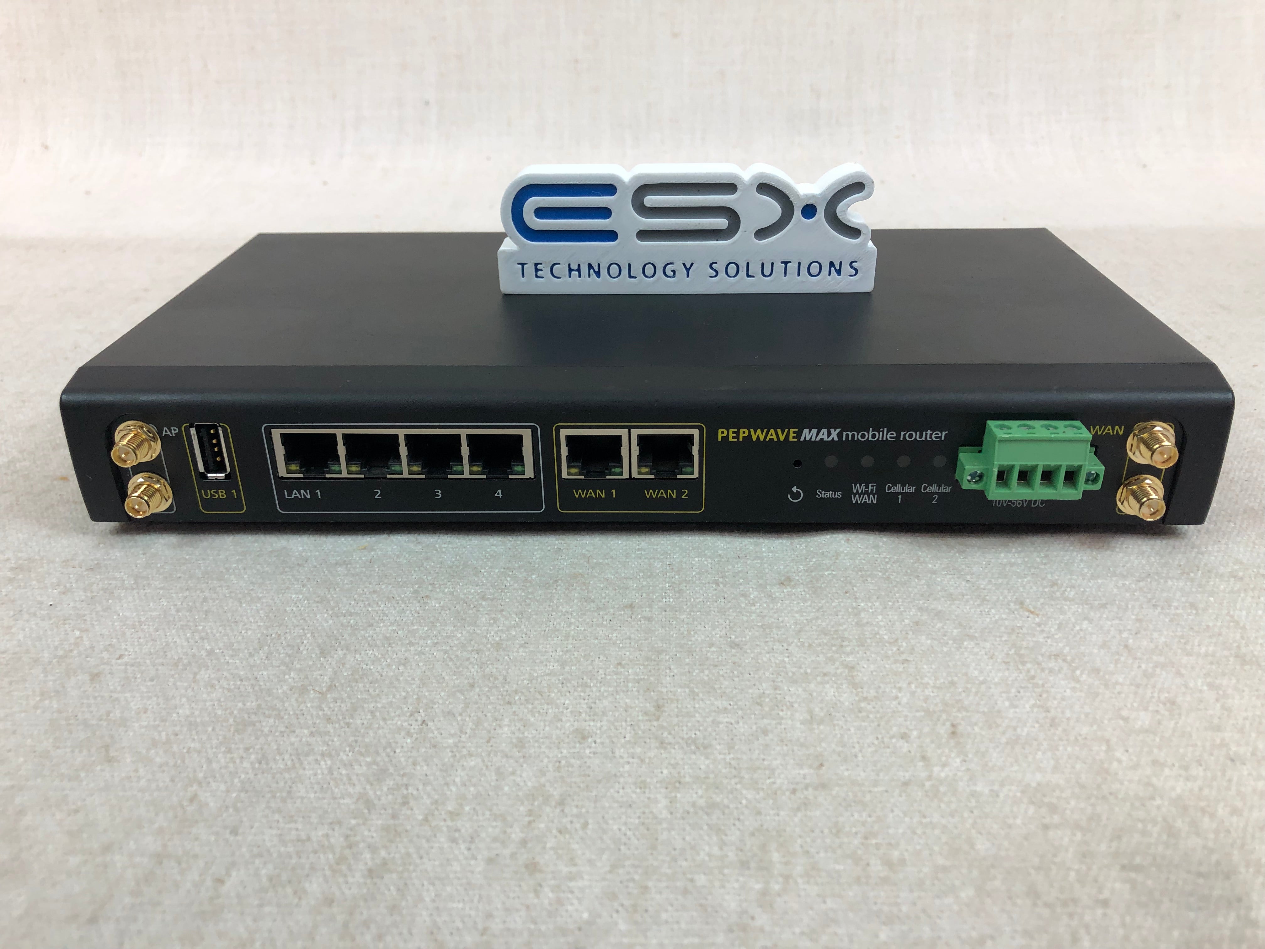 Peplink MAX HD2 Dual 4G LTE Mobile Router - No AC Adapter