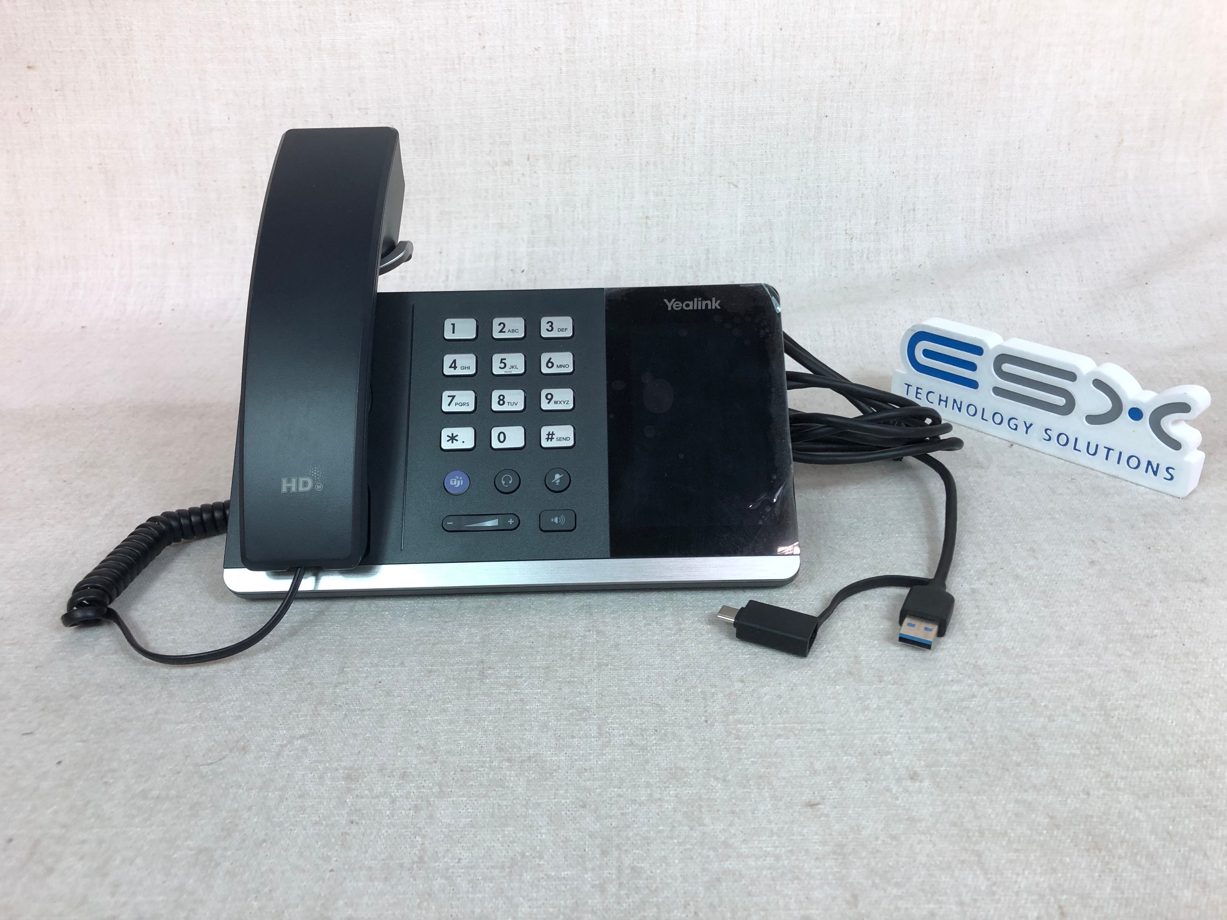 Yealink MP50 Teams USB phone with 5V adapter, In factory box