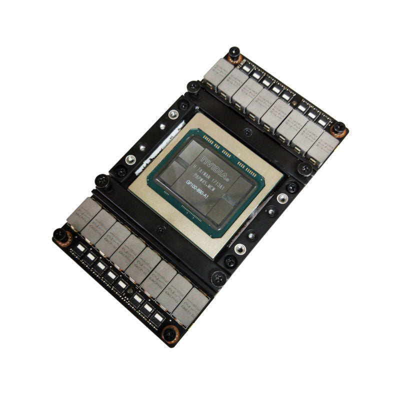 Nvidia 16GB P100-SXM2 900-2H403-0000-000 Tesla P100 SXM2 16GB CoWoS HBM2, NVLink Graphic Card - 900-2H403-0000-000