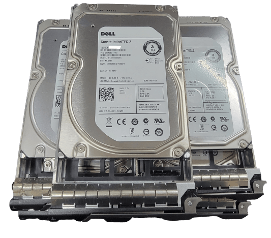 Lot of 5 91K8T Dell 3Tb 7200rpm 6Gbps 3.5 SAS ST33000650SS
