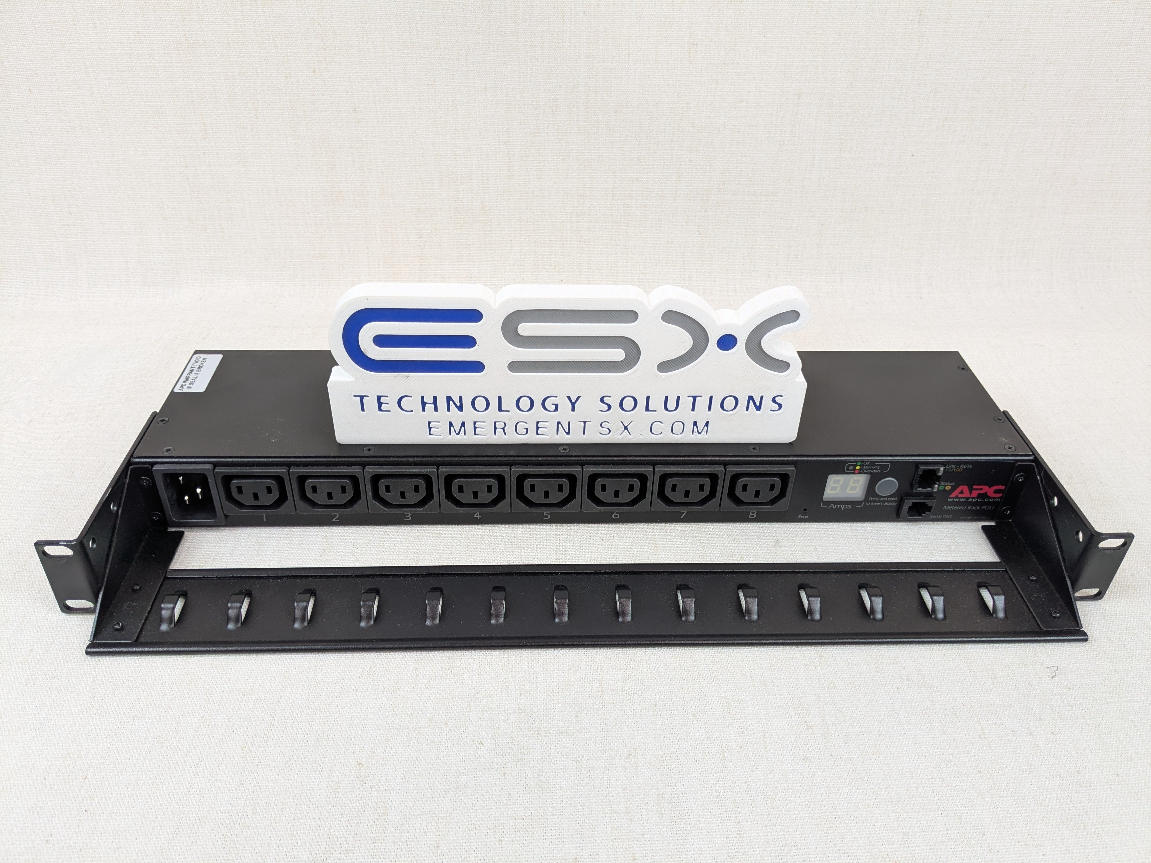 APC AP7821B 1U 16A 208/230V 8x C13 Outlet Rack PDU Metered