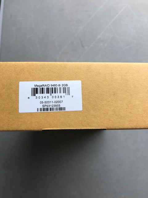 Broadcom 9460-8i MegaRAID SAS 8 Channel SATA/SAS 12Gb/s low profile 1200 MBps RAID 0, 1, 5, 6, 10, 50, JBOD, 60 PCIe 3.1 x 8 Storage controller