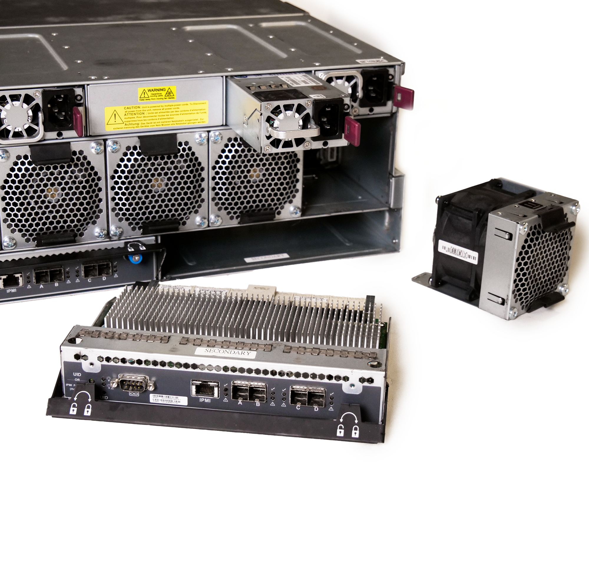 Supermicro SuperChassis 90-Bay SATA/SAS JBOD 4U Rackmount Top-Load Disk Shelf Storage Array 946ED-R2KJBOD | 90-Bay JBOD Enclosure | Up to 2.5PB (Refurbished)