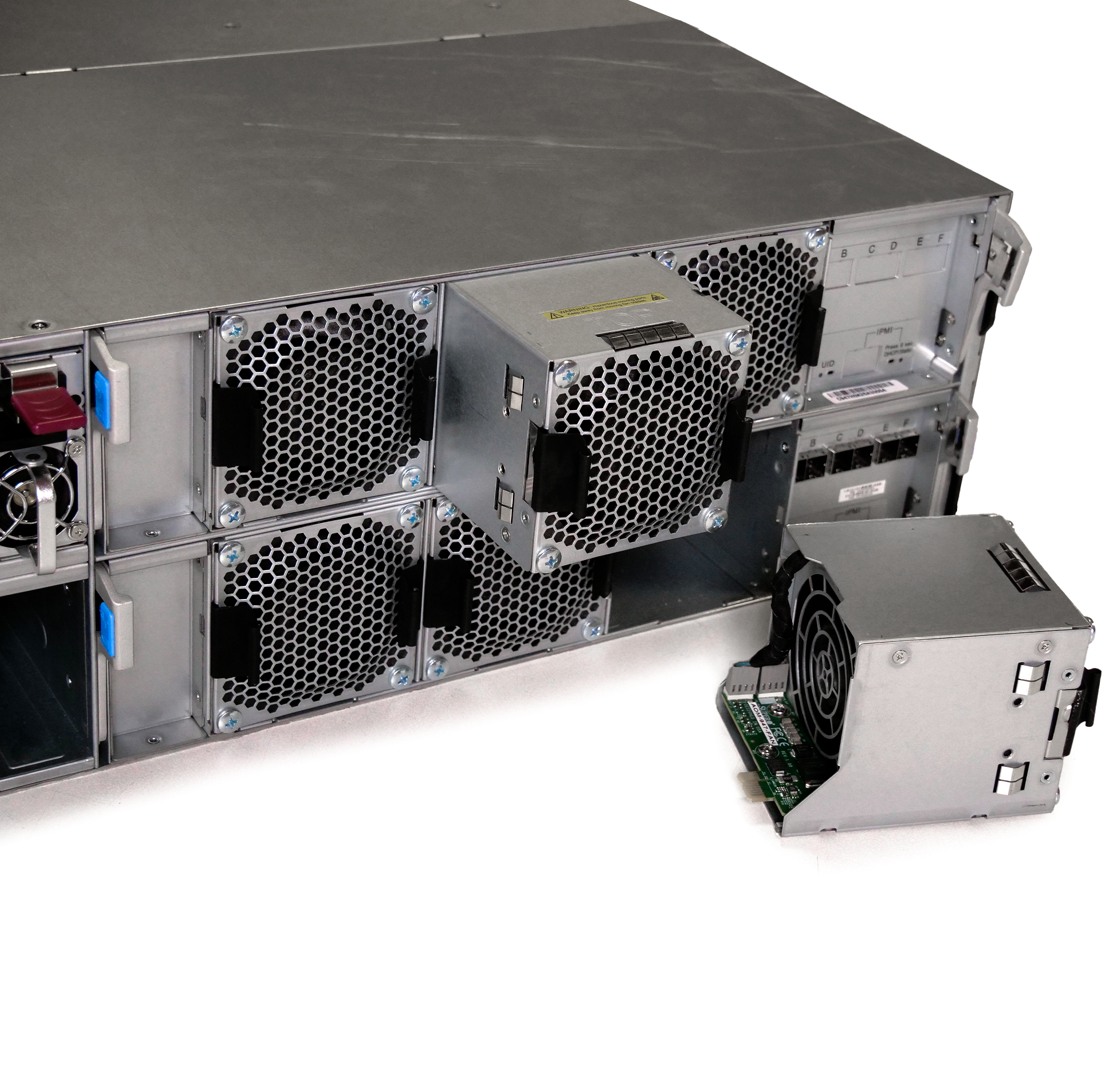 Supermicro SuperChassis 90-Bay Host Managed SMR SATA JBOD 4U Rackmount Front-Load Disk Shelf Storage Array 947HE1C-R2K05 | 90-Bay Data Center JBOD Enclosure | 1.8PB (Refurbished)