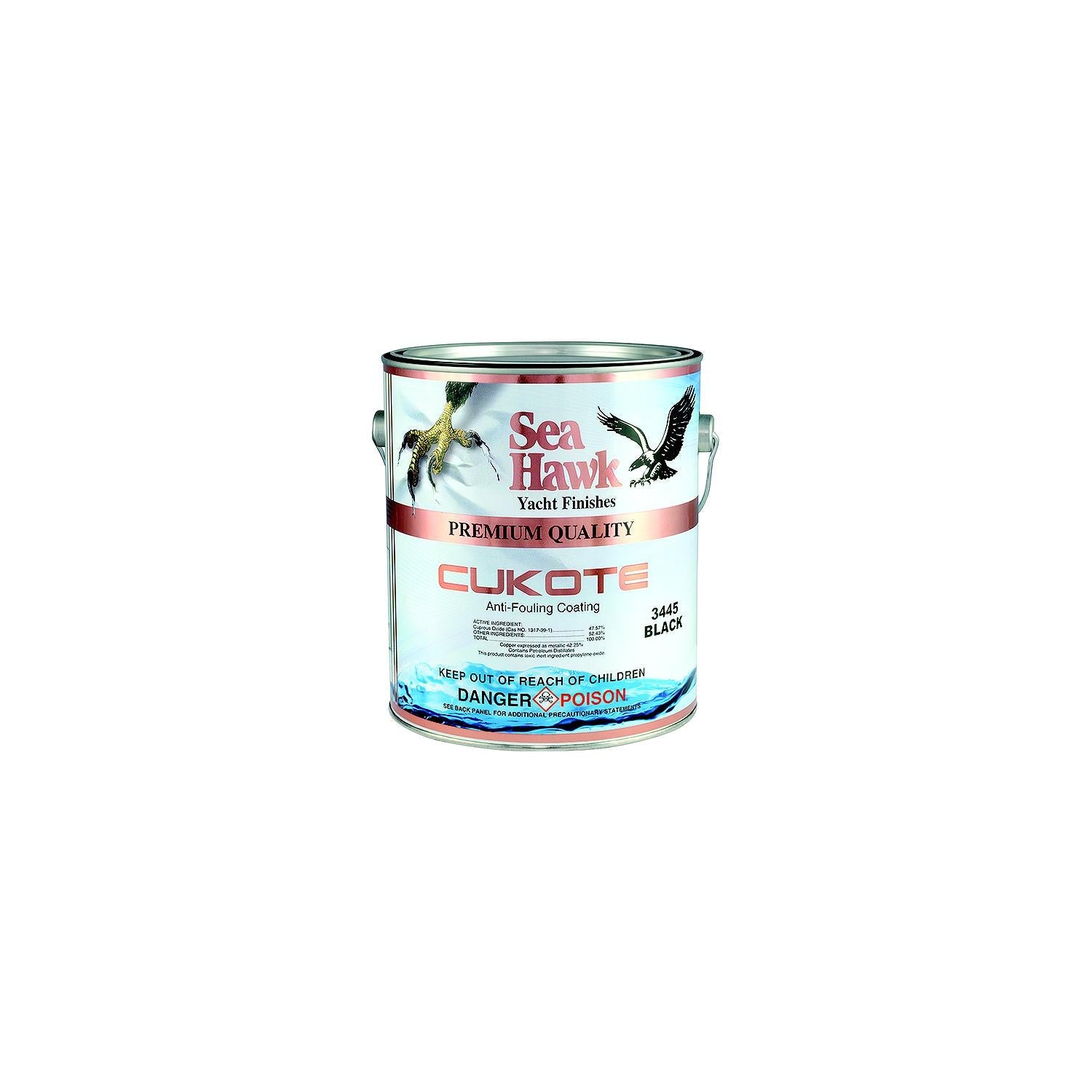 Seahawk Paint 3445QT Cukote Black, Qt.