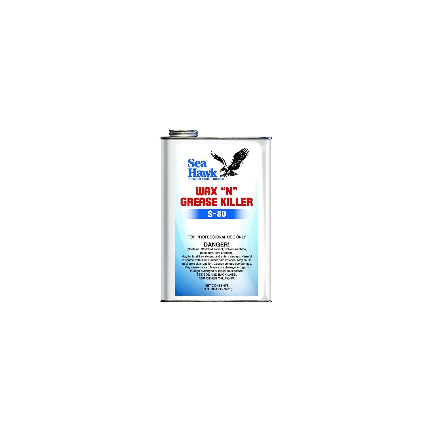 Seahawk Paint S80QT Wax 'N' Grease Killer Qt