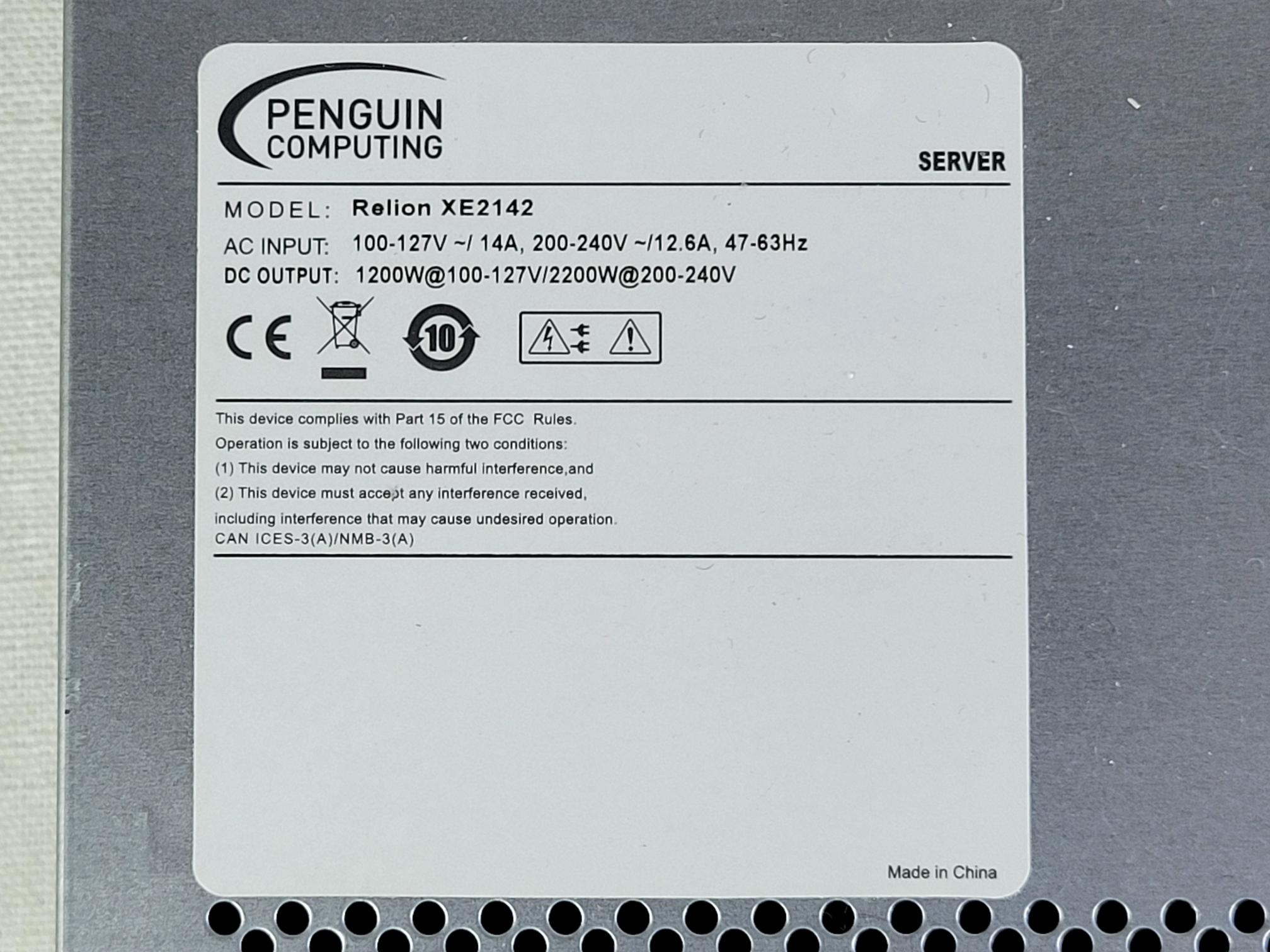 OEM Gigabyte H261-N80 2U 24x 2.5” 4 Node Server 8x Xeon Gold 6148 2.4GHz 512GB