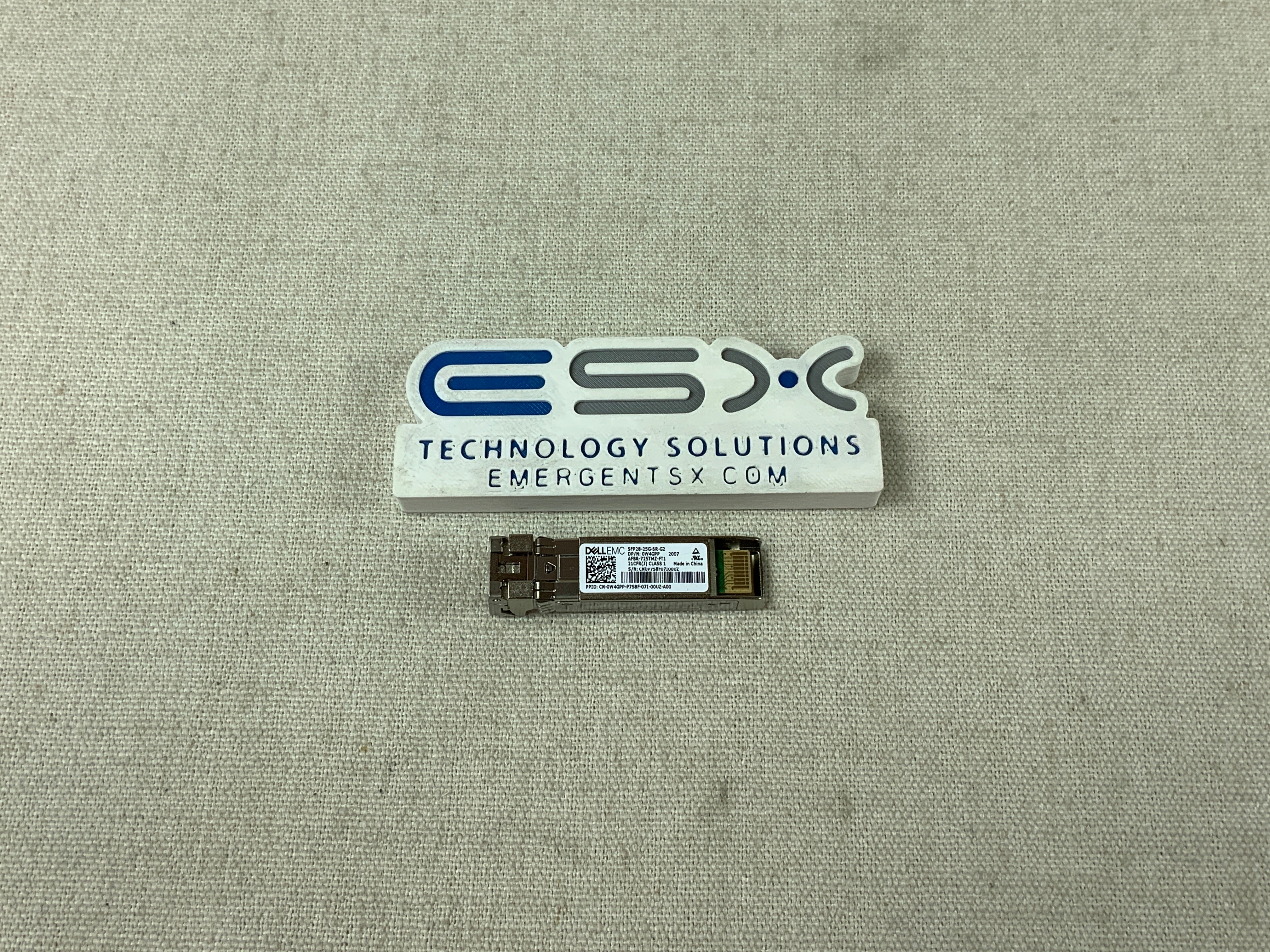Dell W4GPP SFP28-25G-SR-G2 25G SFP28 Transceiver Module