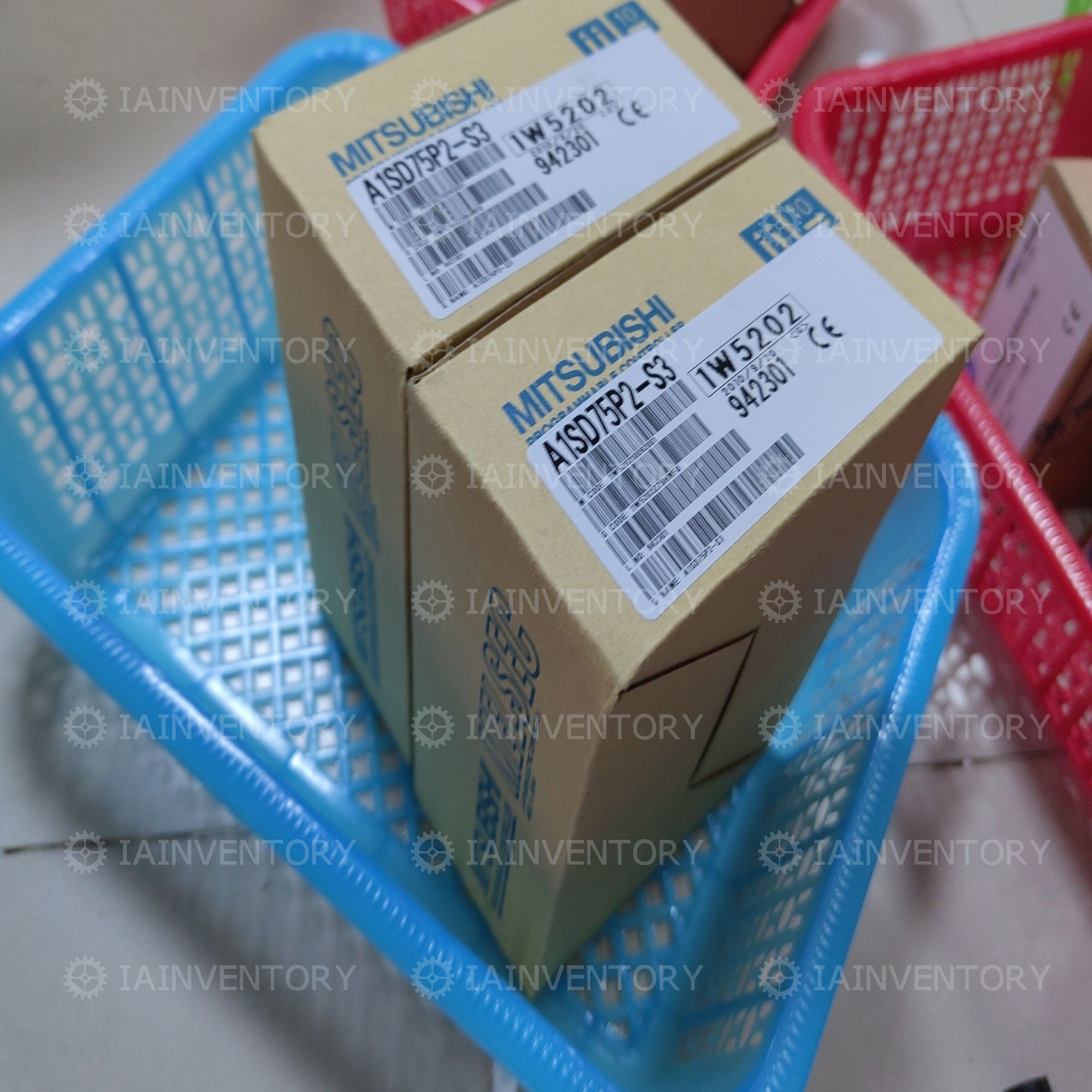 Mitsubishi with box PLC A1SD75P2-S3