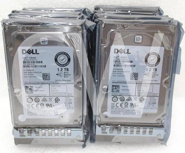 LOT OF 10-Dell EXOS G2G54 ST1200MM0099 1.2TB 10KRPM 12Gbps 2.5"SAS HDD HardDrive