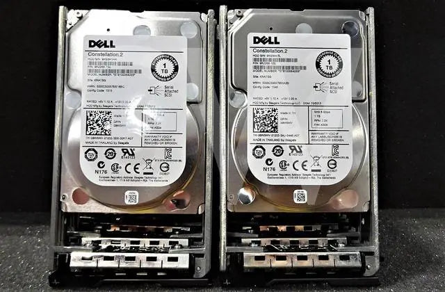 LOT OF 10-Dell 9W5WV ST91000640SS 1TB 7.2KRPM 6Gb/s 2.5"SAS SERVER HDD HardDrive