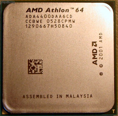 AMD Athlon 64 x2 4400+ ADA4400DAA6CD 2.2Ghz DC 2M Cache 110w Toledo Socket 939 pins Desktop Processor. "Used but in Excellent Functional Condition. Some Cosmetic Blemishes".