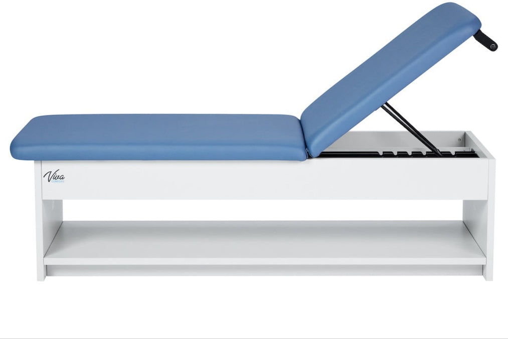 Lucas Plus Recovery Couch w/ Shelf, Adjustable Back & Antimicrobial Upholstery