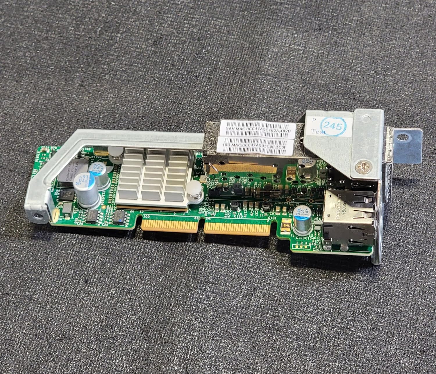 Supermicro AOC-CTG-i2S PCIe 2.0 x8 10Gb Ethernet / FCoE SFP+ x 2 + USB 2.0 x 2 Network Adapter
