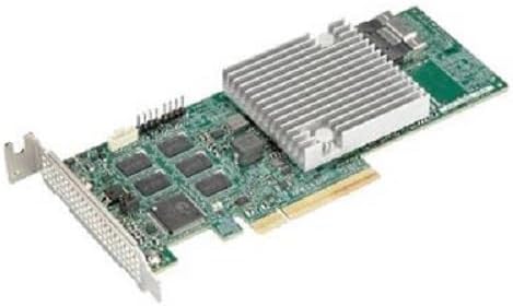 Supermicro AOC-S3908L-H8IR-16DD 8 Internal 12Gb/s Ports x8 Gen4 ROC - LP 16 HDDw/exp RoHS Controller Adapter