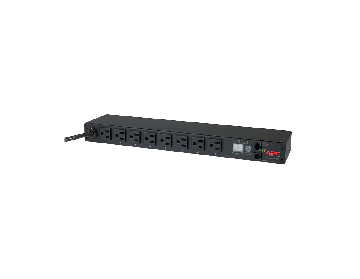 APC AP7800B - NetShelter 1U 15A Metered Rack PDU with 8 Outlets