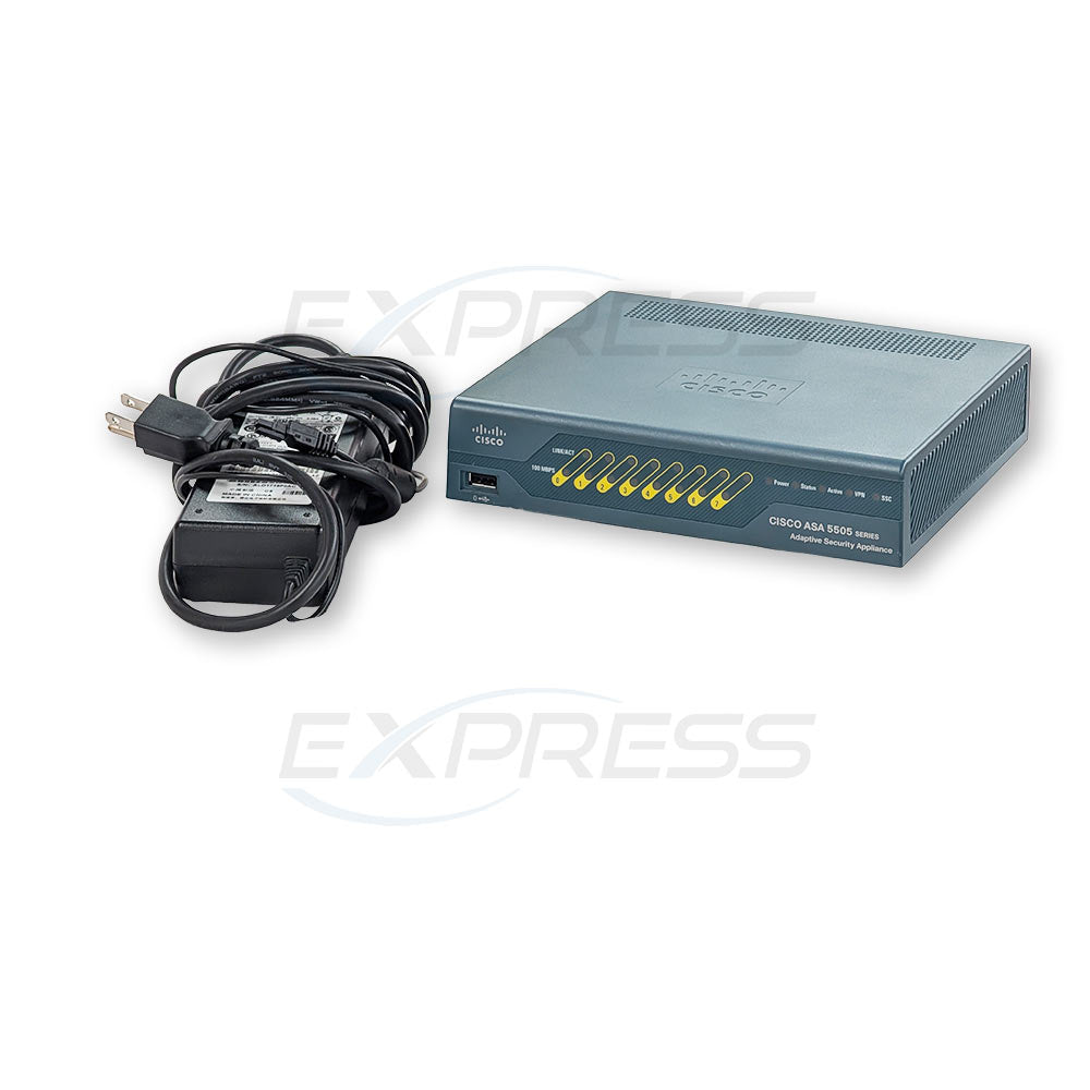 ASA5505-BUN-K9 - ASA 5505 Adaptive Security Appliance | Refurbished Cisco