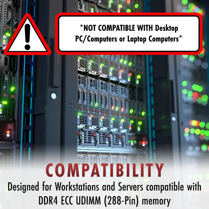 Dell PowerEdge T130 Memory RAM | 8GB 2Rx8 DDR4 2133MHz (PC4-17000) ECC UDIMM