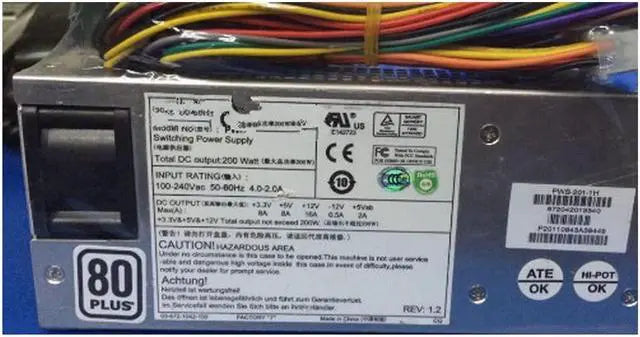 1U Power Supply for SUPERMICR Ultra Micro PWS-201-1H SP262-1S SP261-1S SP202-1